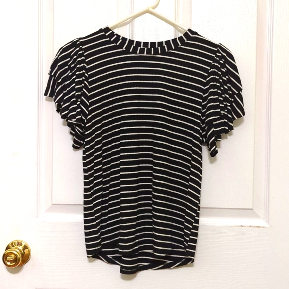 NWOT Cherish Striped Top (Pulse Boutique)